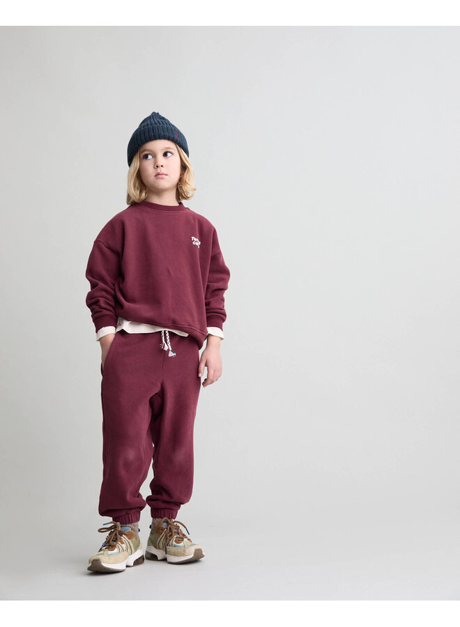 Soft Fleece Jogger - Pomegranate - Buho