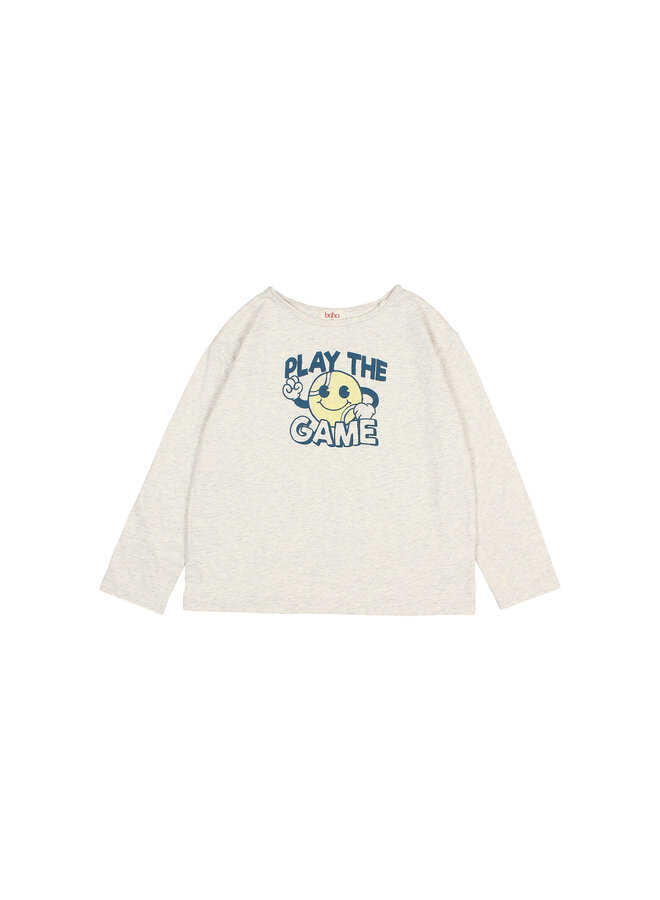 Game T-Shirt - Ecru Melange - Buho