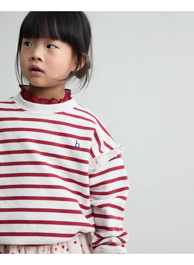 Girly Sailor Sweatshirt - Cherry - Buho