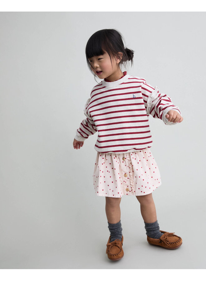 Girly Sailor Sweatshirt - Cherry - Buho