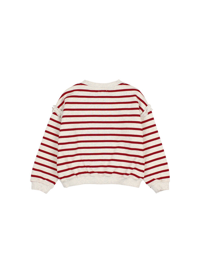 Girly Sailor Sweatshirt - Cherry - Buho
