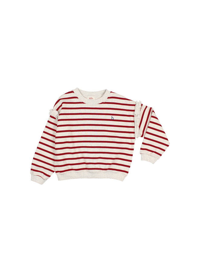 Girly Sailor Sweatshirt - Cherry - Buho