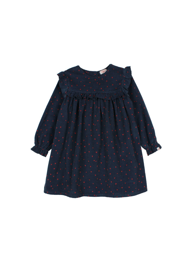Mini Cuore Dress - Navy - Buho