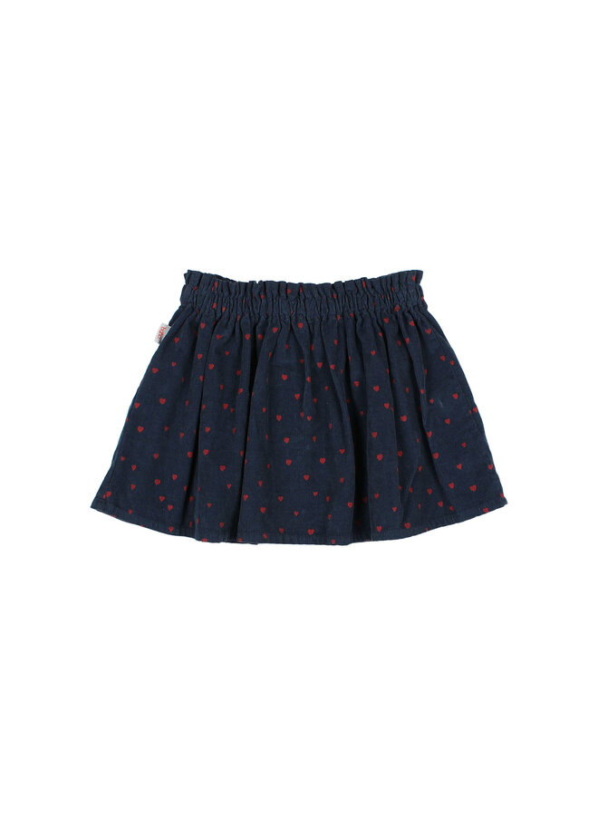 Mini Cuore Skirt - Navy - Buho