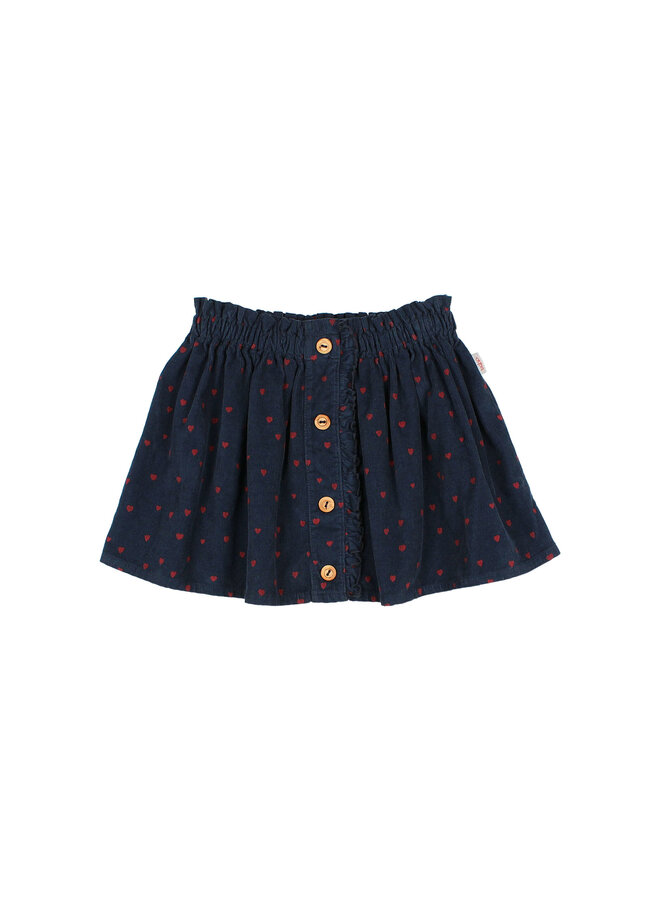 Mini Cuore Skirt - Navy - Buho