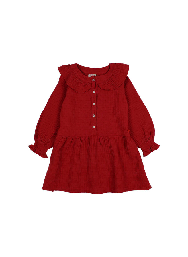 Plumeti Dress - Cherry - Buho