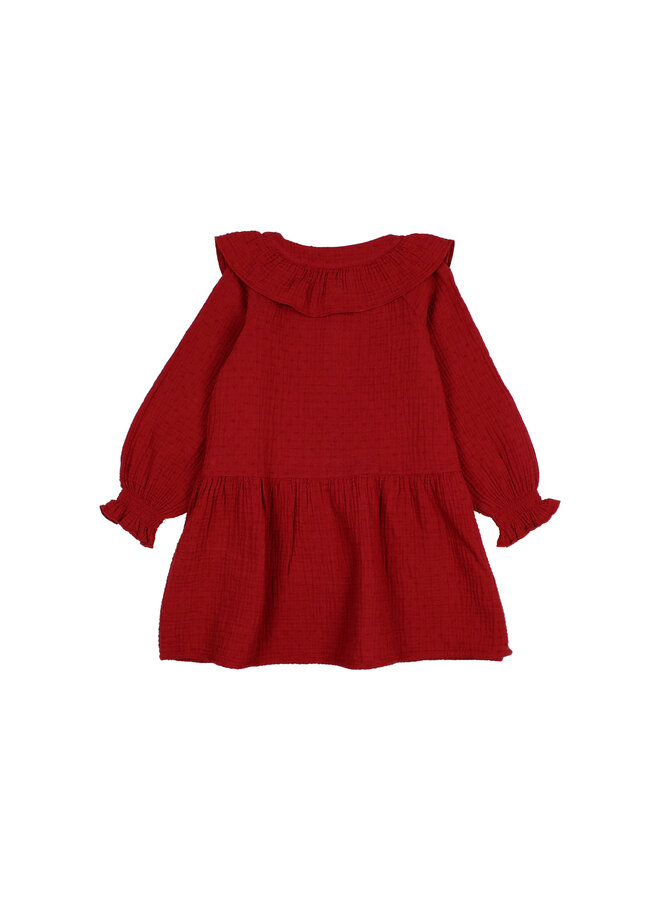 Plumeti Dress - Cherry - Buho