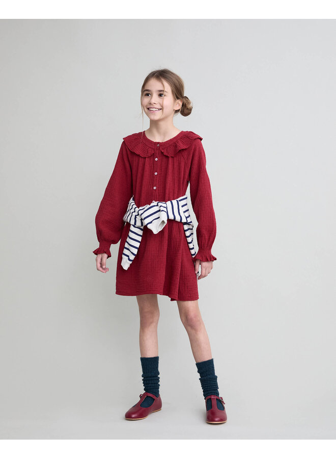Plumeti Dress - Cherry - Buho