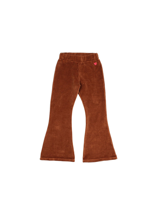 Velvet Legging Flare - Cookie - Buho