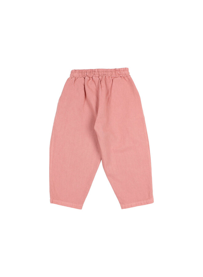 Drill Girly Pants - Peony - Buho