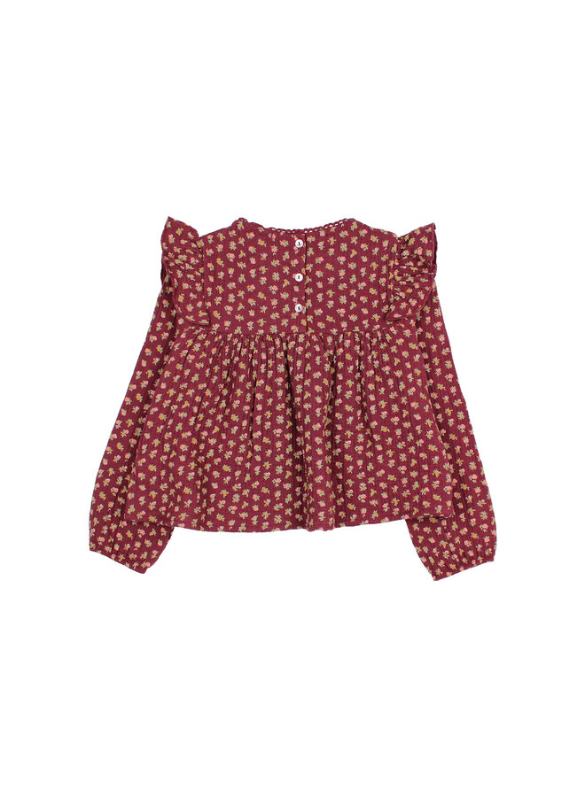 Cottage Blouse - Pomegranate - Buho