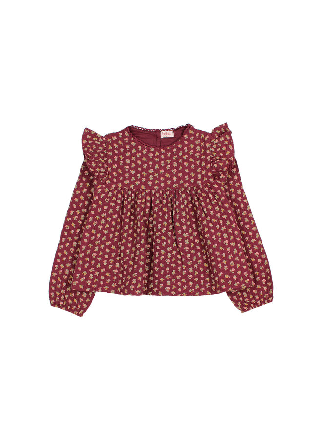 Cottage Blouse - Pomegranate - Buho