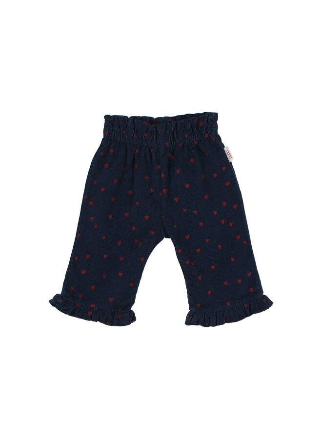 Bebe Mini Cuore Pants - Navy - Buho