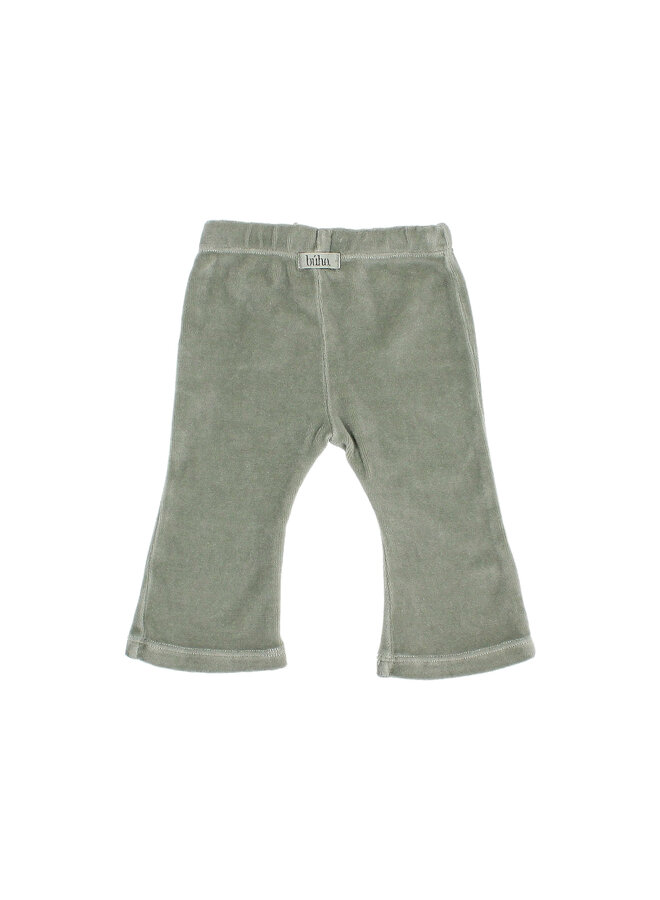 Bebe Velvet Sweatshirt - Eucalyptus - Buho