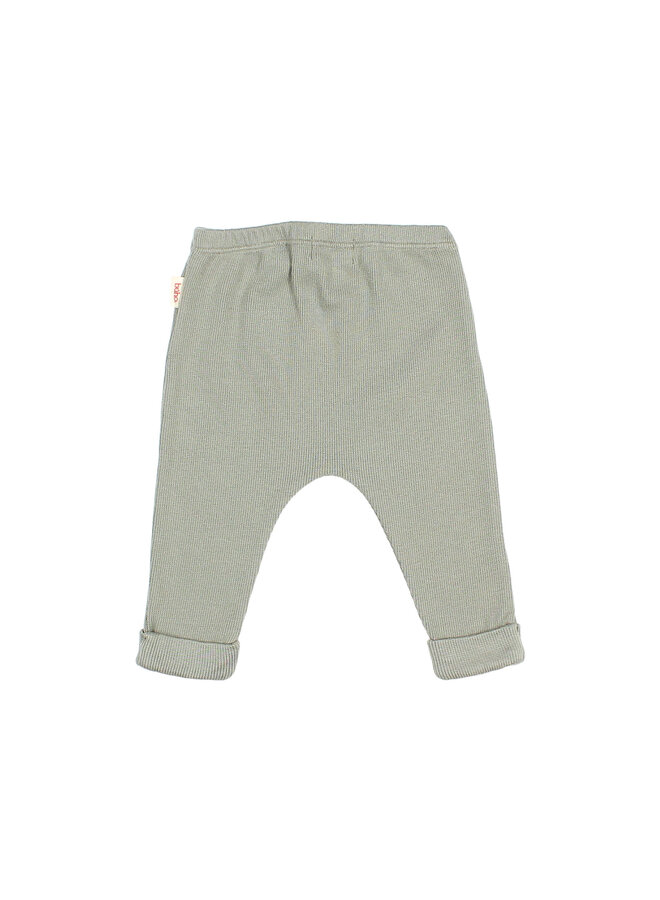 Bebe Soft Rib Legging - Eucalyptus - Buho