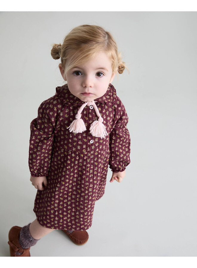 Bebe Cottage Dress - Pomegranate - Buho