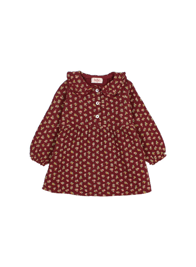 Bebe Cottage Dress - Pomegranate - Buho