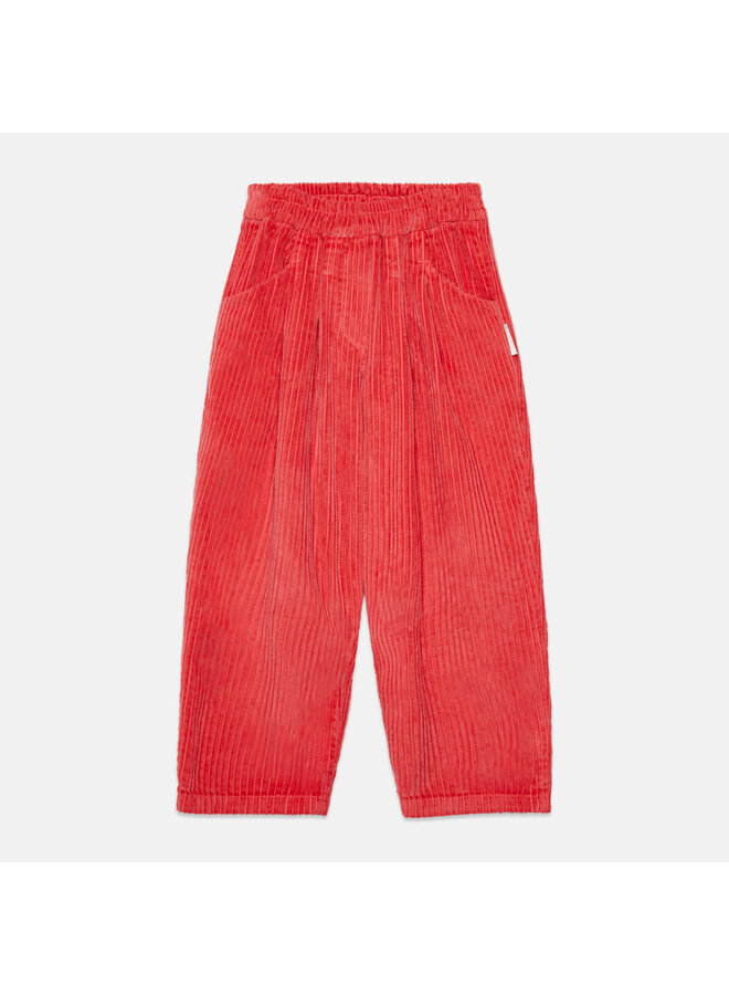 Whk red corduroy pants - Red - Weekend House Kids