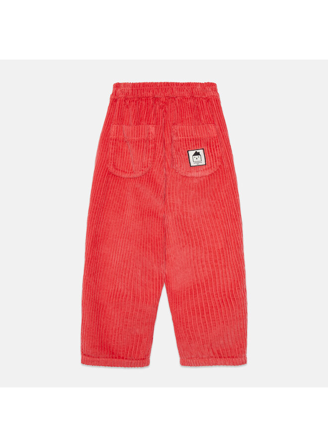 Whk red corduroy pants - Red - Weekend House Kids