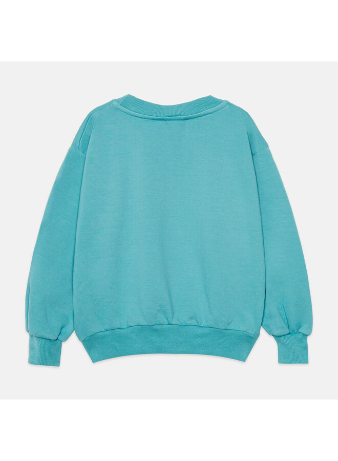 Beep beep sweatshirt - Turquesa - Weekend House Kids