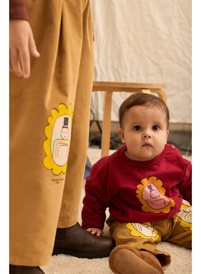 The mayor baby sweatshirt - Granate - Weekend House Kids