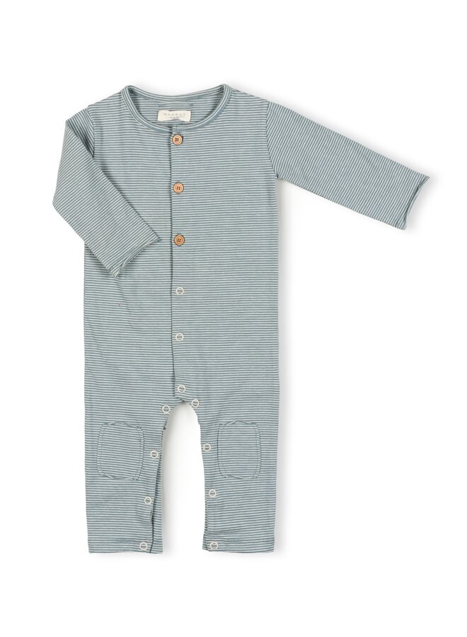 Butt onesie - Snow Stripe - Nixnut