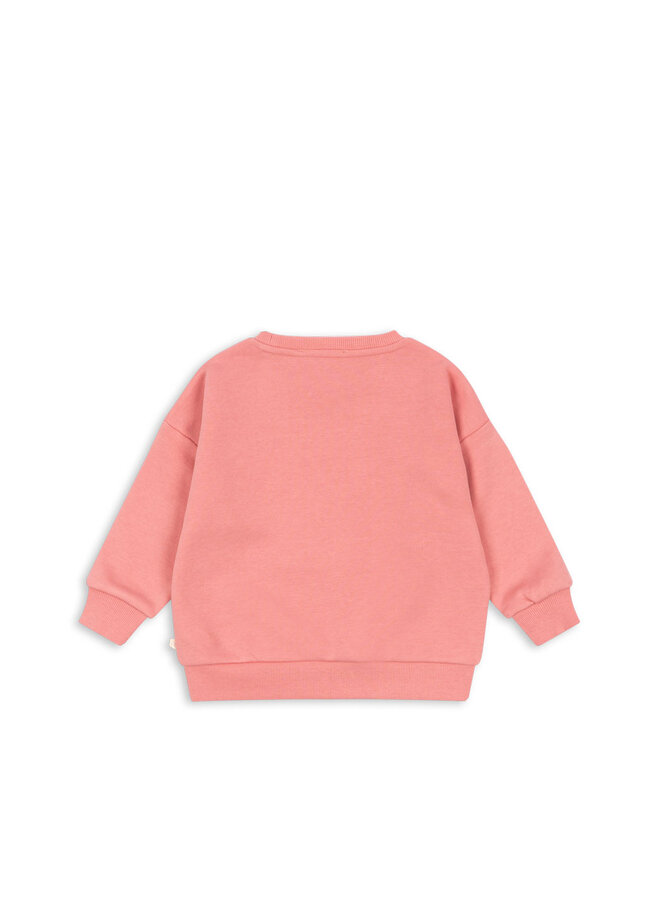 Lou Sequin Sweat Shirt - Peach Blossom - Konges Slojd