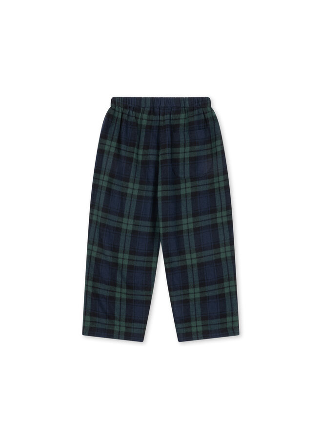 Checky Pants - Green Check - Konges Slojd