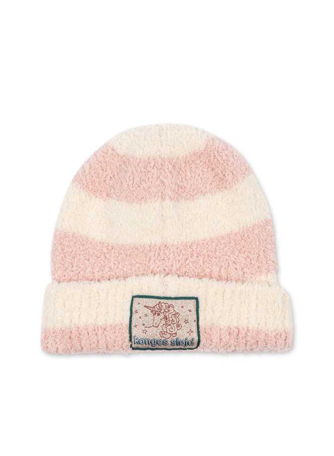 Softy Beanie - Rosy Stripe - Konges Slojd