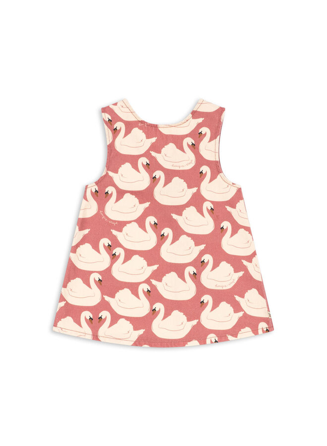 Magot Bow Dress - Swan Rose - Konges Slojd