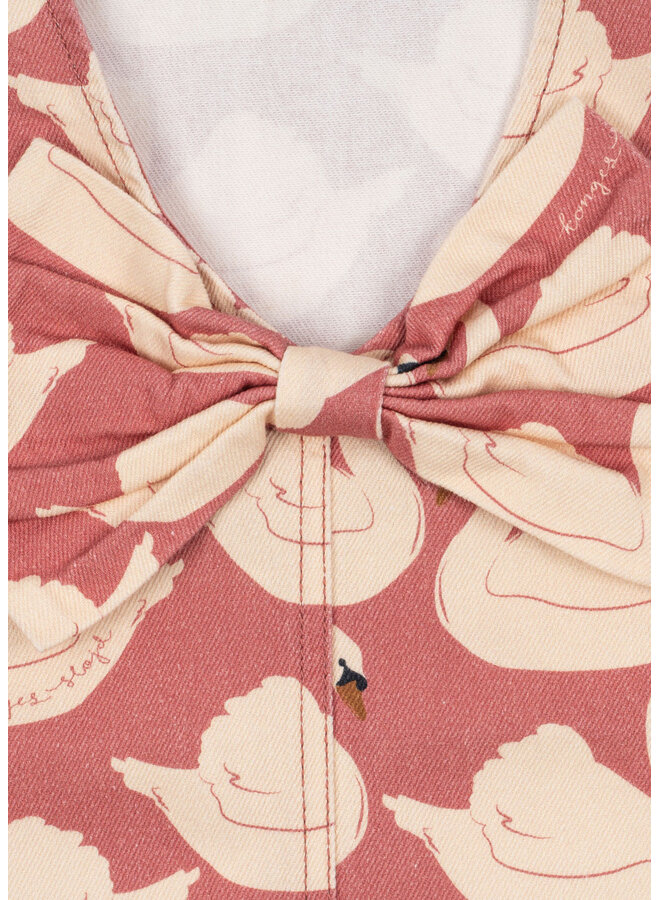 Magot Bow Dress - Swan Rose - Konges Slojd