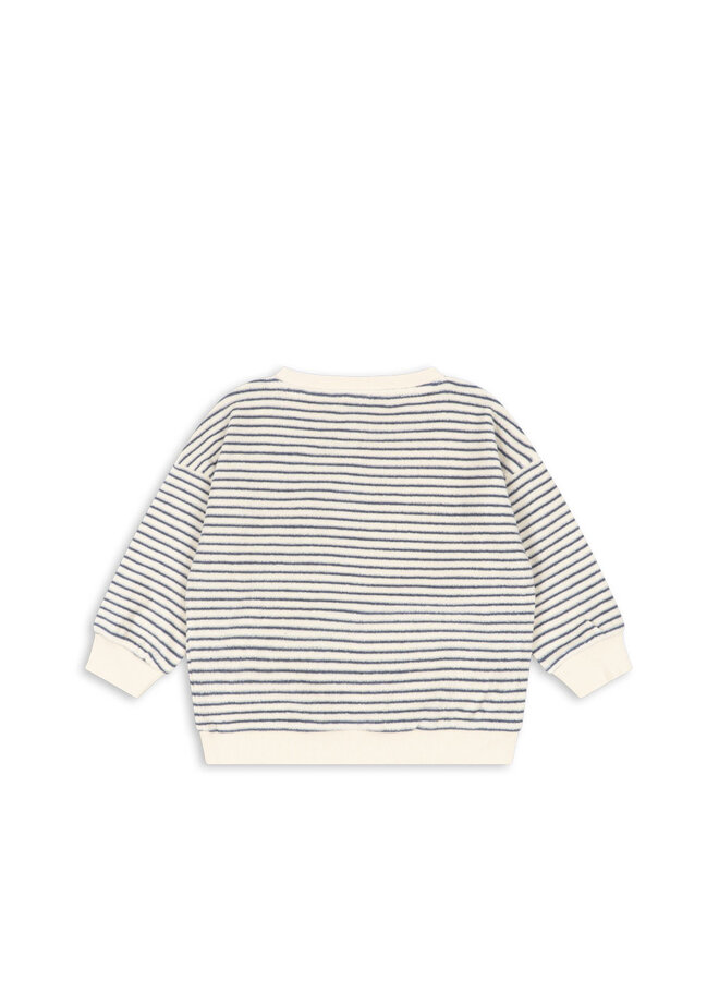 Itty Sweat Shirt - Flint Stripe - Konges Slojd