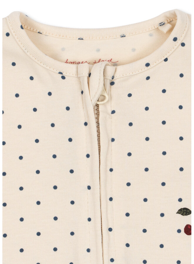 Zip Onesie - Blue Dot - Konges Slojd