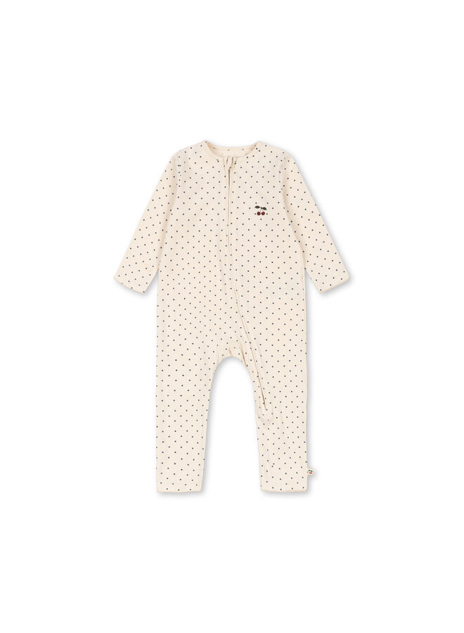 Zip Onesie - Blue Dot - Konges Slojd