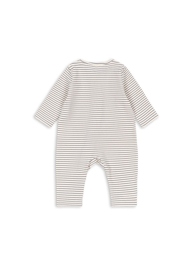 Zip Onesie - Stripe Como - Konges Slojd