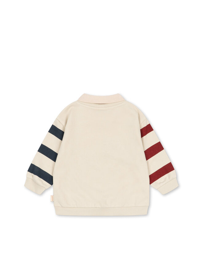 Spotty Sweat Shirt - Brown Rice - Konges Slojd