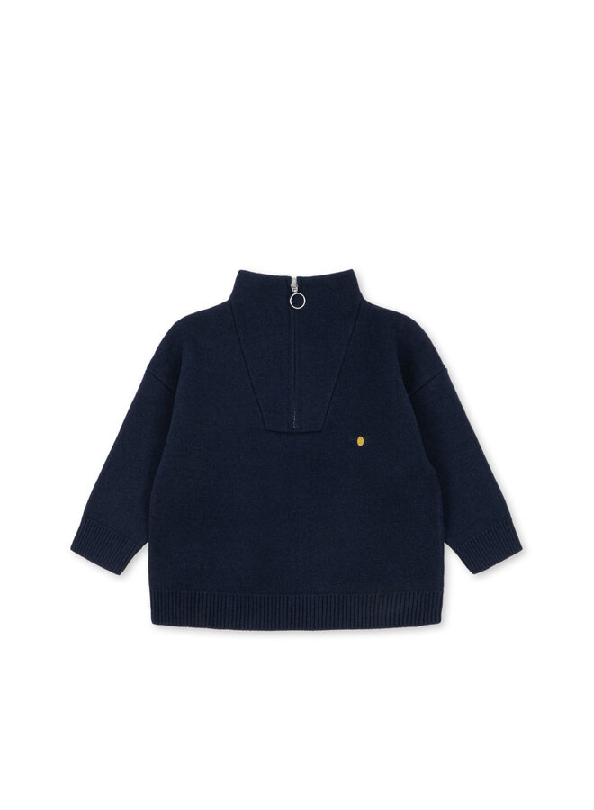 Mano Half Zip - Total Eclipse - Konges Slojd