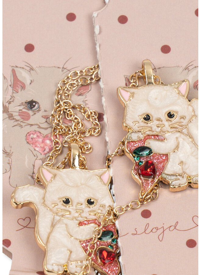 Kitty Bestie Necklace - Gold - Konges Slojd