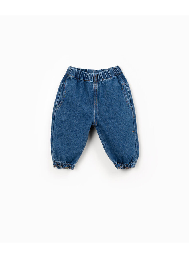 Denim Trousers - Blue Denim - Play Up