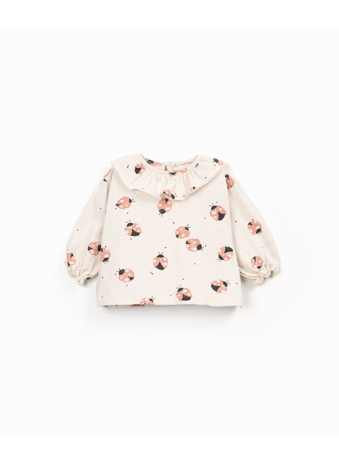 Printed Jersey Ls T-Shirt - Embroidery - Play Up