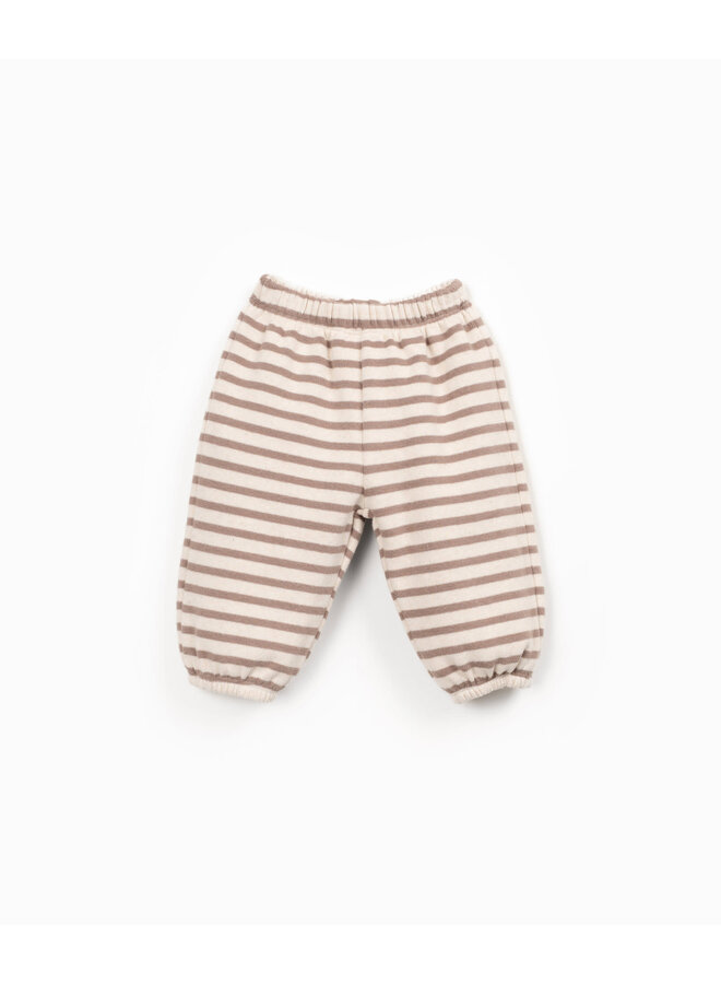 Striped Jersey Trousers - Drawing - Play Up
