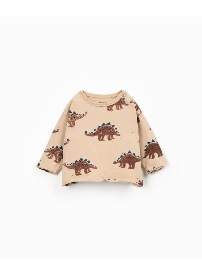 Printed Jersey Ls T-Shirt - Skein - Play Up