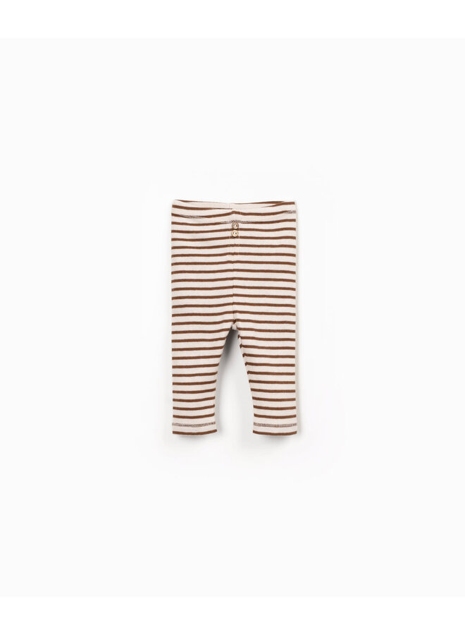 Striped Rib Leggings - Tufting - Play Up
