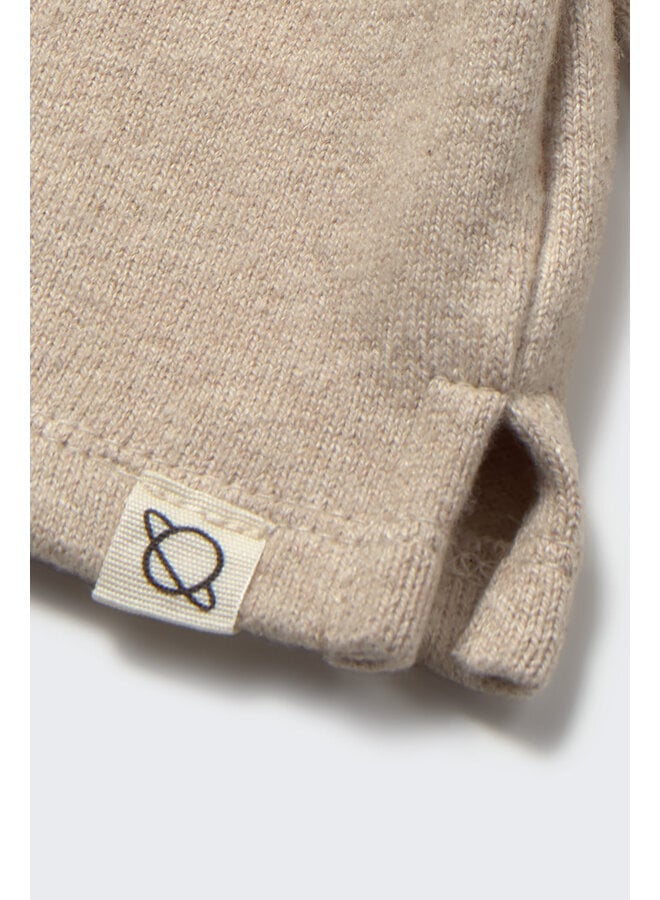 Remo Soft Knit Sweater - Stone - My Little Cozmo