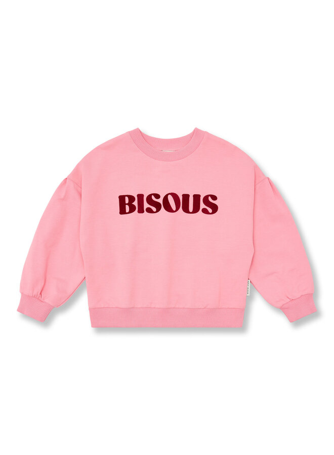 Easy Sweater Bisous - Rose − Petit Blush