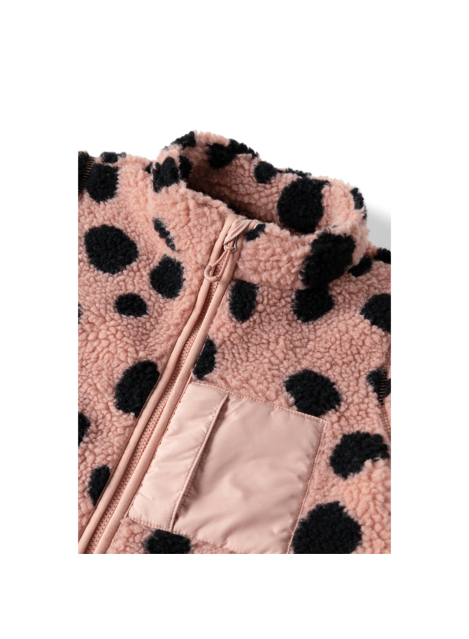 Nolano Pile Jumpsuit - Mega leo spot / Pale tuscany - Liewood