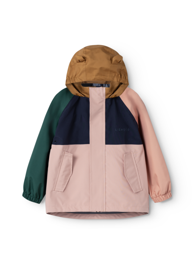 Manu Rainwear Set - Pale tuscany multi mix - Liewood