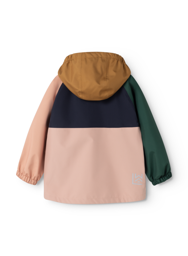 Pedia Rainwear Set - Pale tuscany multi mix - Liewood