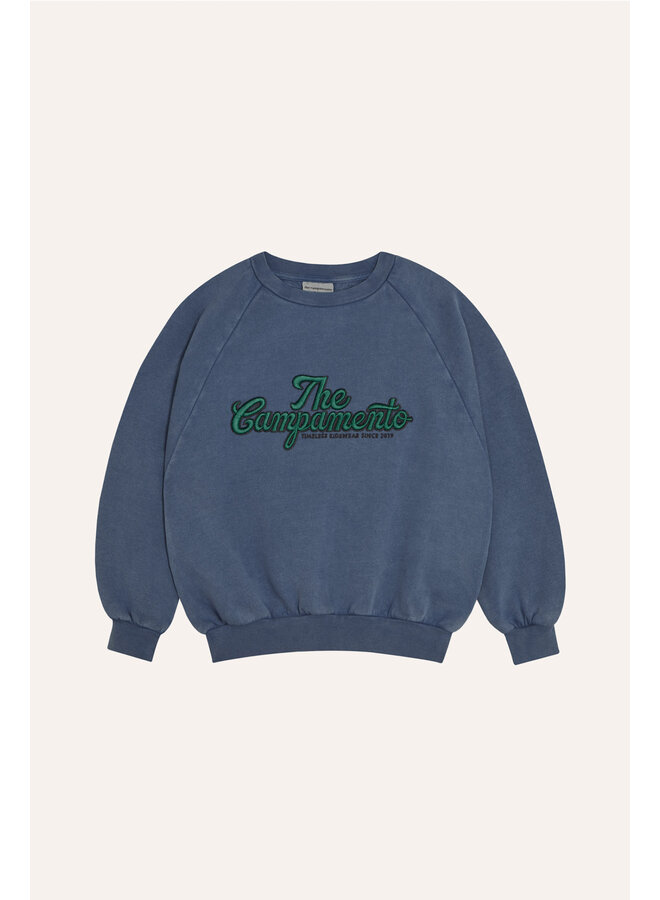 The Campamento Blue Sweatshirt - Blue - The Campamento