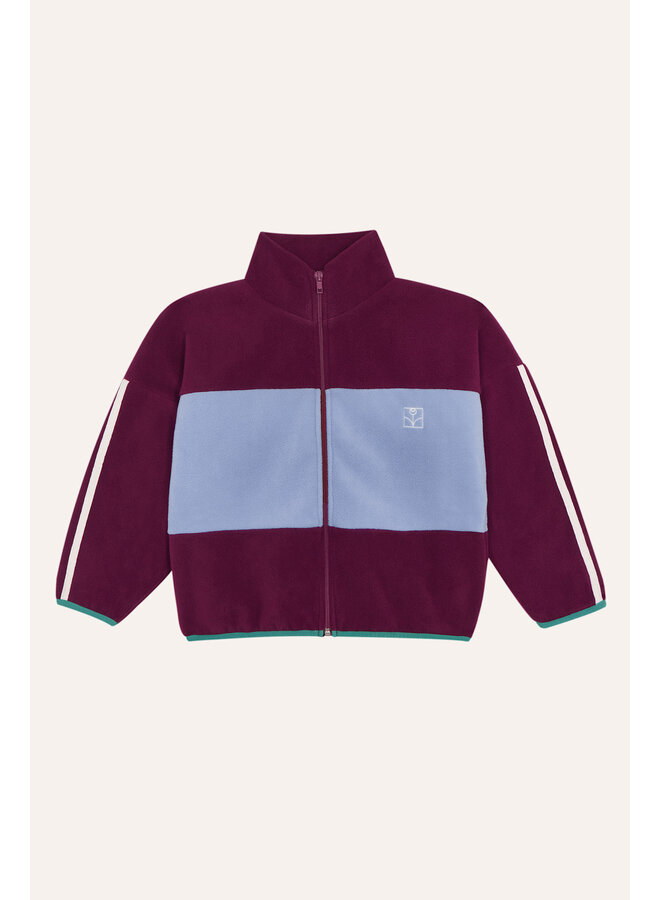 Burgundy Polar Sweatshirt - Burgundy - The Campamento